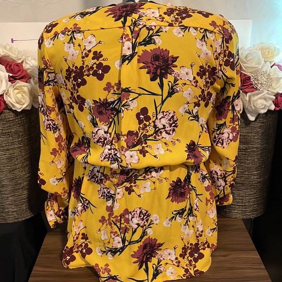 floral blouse for lady the J for JUSTIFY your contemporari - Picture 6 of 15